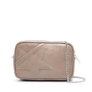 Golden Goose Mini patent taupe Bag
